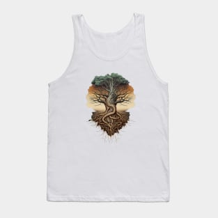 Strong nature: Majestic Foliage Tank Top